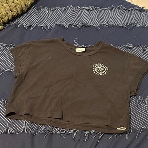 Gymshark Black Crop Top